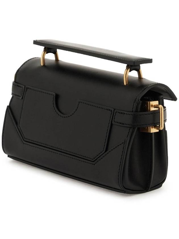 B-Buzz 19 Leather Cross Bag Black - BALMAIN - BALAAN 4