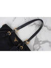 Gold logo Pocono shoulder bag - PRADA - BALAAN 5