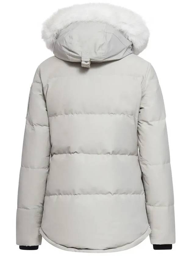 Original Threequarter Jacket White Fur Grey - MOOSE KNUCKLES - BALAAN 5