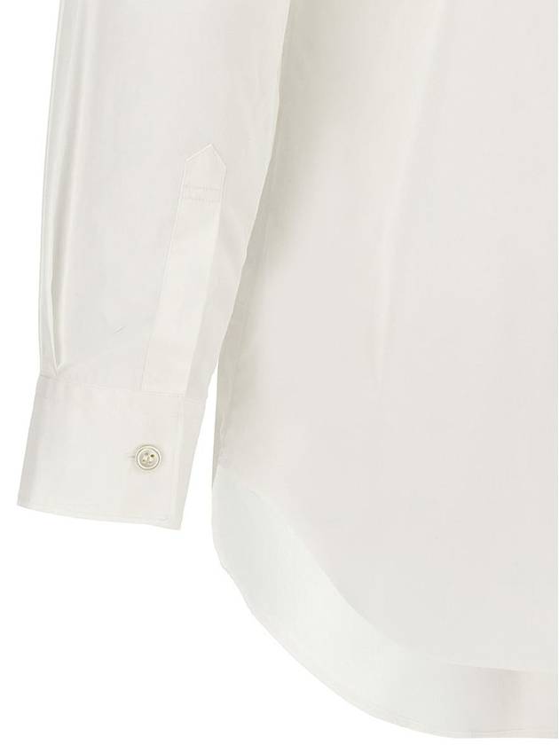 long sleeve shirt FLB013W231 WHITE BLACK - COMME DES GARCONS - BALAAN 5