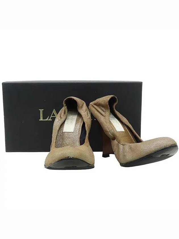 Smith Market Used Luxury Brown Shoes Women s - LANVIN - BALAAN 1