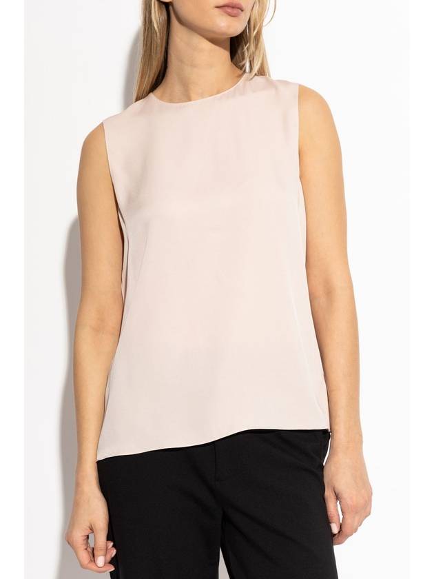 Theory Sleeveless Silk Top, Women's, Pink - THEORY - BALAAN 3