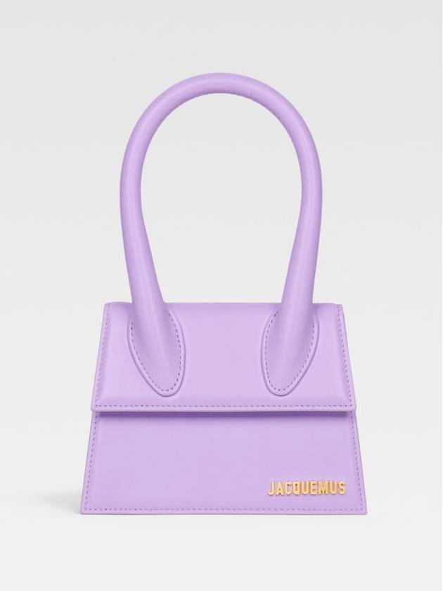 Le Chiquito Moyen Signature Tote Bag Lilac - JACQUEMUS - BALAAN 2