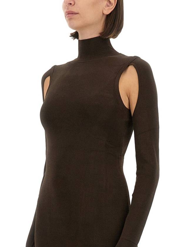 Helmut Lang Air Turtleneck Dress - HELMUT LANG - BALAAN 4