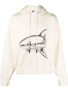 Spirit Shark Hood Beige - PALM ANGELS - BALAAN 1