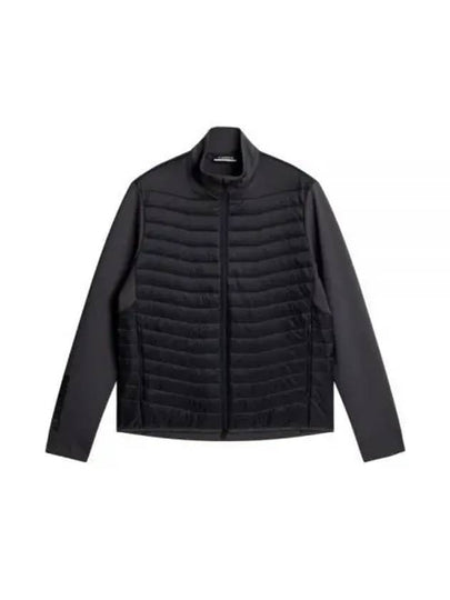 Men's Holden Quilt Hybrid Jacket Asphalt - J.LINDEBERG - BALAAN 2