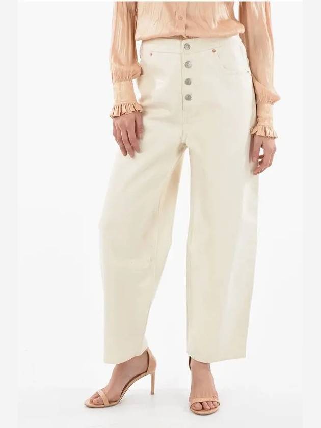 MM6 High Waist Pants Beige - MAISON MARGIELA - BALAAN.