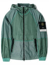 Nylon Metal Windbreaker Light Green - STONE ISLAND - BALAAN 2