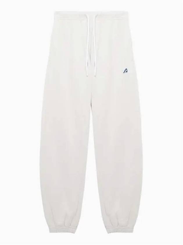 Logo Patch Track Pants White - AUTRY - BALAAN 2