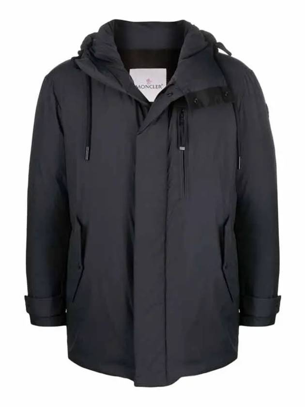 1A00107 5958I 999 NAUDET BLACK MEN PADDED - MONCLER - BALAAN 1