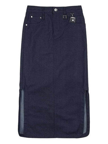 Long denim skirt M231SK02 988N - WOOYOUNGMI - BALAAN 1