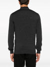 Monogram Jacquard Wool Crewneck Knit Top Grey - FENDI - BALAAN 6