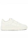 Freedots Calfskin Low Top Sneakers White - VALENTINO - BALAAN 2