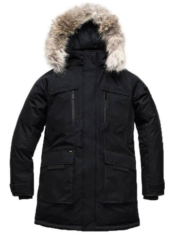 Calvin padded jacket black KALVIN BLACK - NOBIS - BALAAN 1