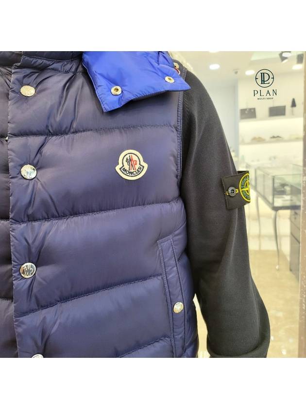 Billecart Padding Vest Navy - MONCLER - BALAAN 4