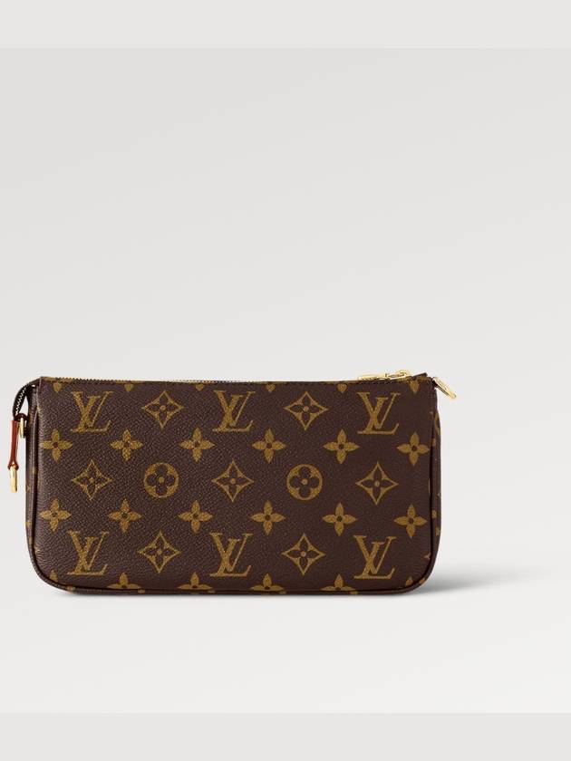 Pochette Accessoires Chain Monogram Shoulder Bag Brown - LOUIS VUITTON - BALAAN 7