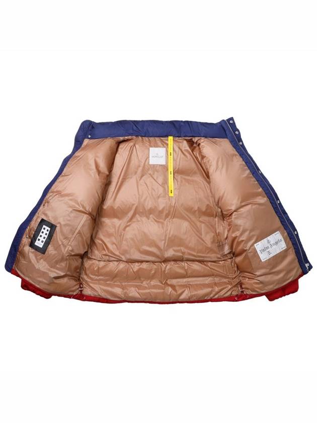 Denneny short down jacket blue - MONCLER - BALAAN 10