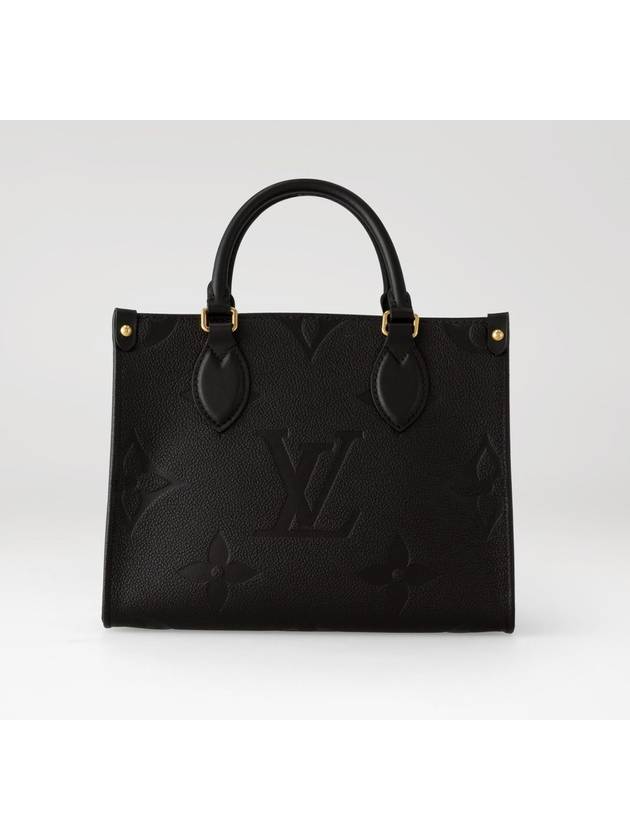 OnTheGo PM Monogram Tote Bag Black - LOUIS VUITTON - BALAAN 3