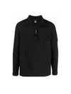 Lens Detail Ripstop Quarter Zipper Long Sleeve Shirt Black - CP COMPANY - BALAAN 2