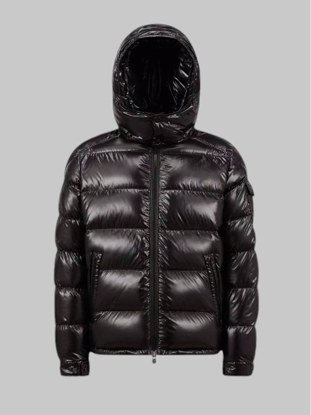 Men's Maya Short Down Padding Black - MONCLER - BALAAN 2