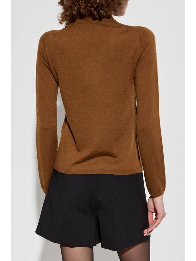 Max Mara Turtleneck Patroni, Women's, Brown - MAX MARA - BALAAN 4