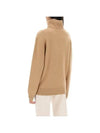 Walter Logo Merino Wool Turtleneck Brown - A.P.C. - BALAAN 4