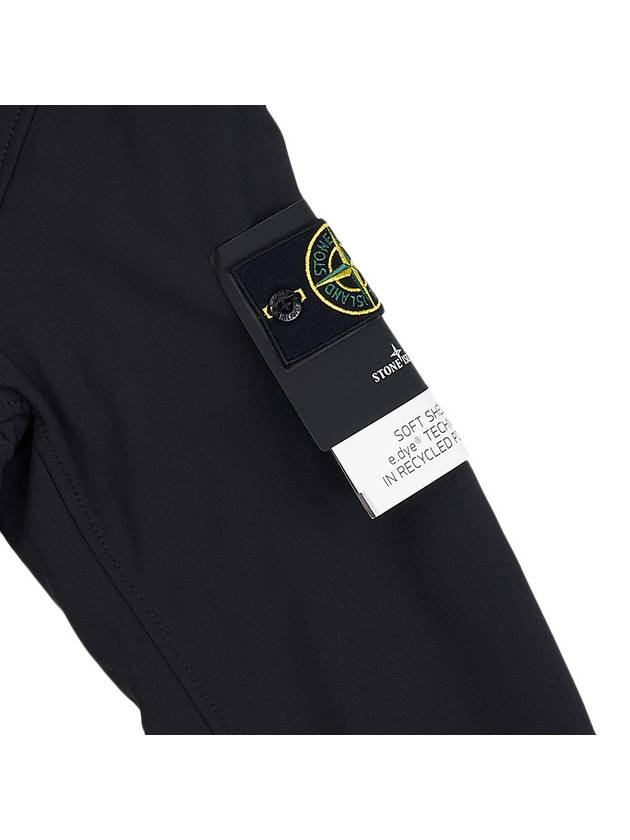 Soft Shell RE Dye Technology Hooded Jacket Black - STONE ISLAND - BALAAN 6