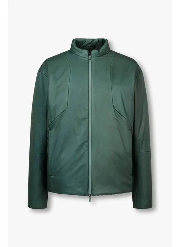 Men s two way zipper padded jacket green - HERNO - BALAAN 1