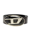 1DR Logo Buckle Leather Belt Black - DIESEL - BALAAN 2