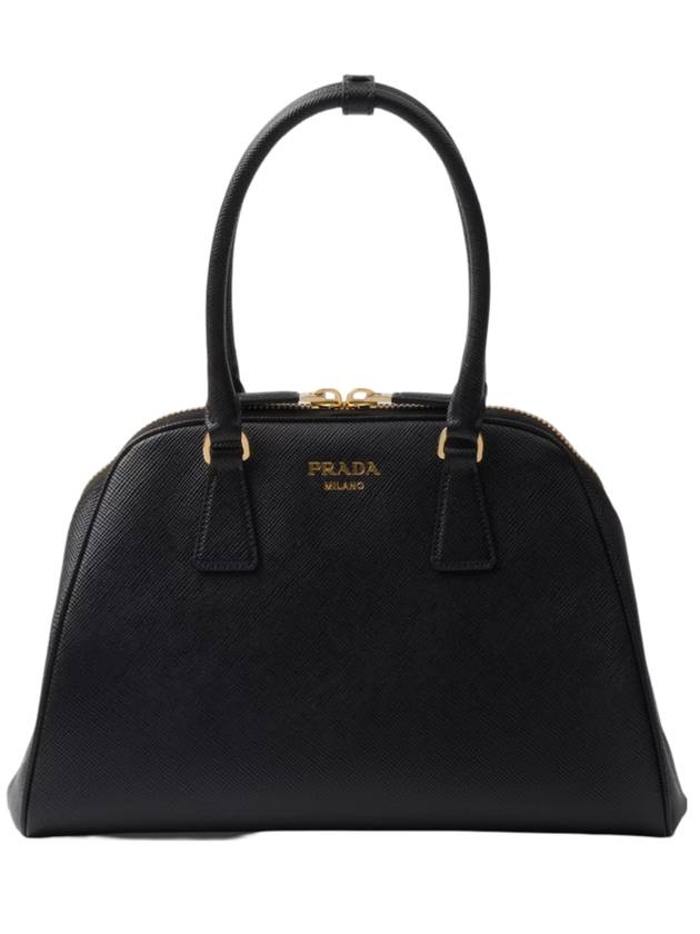 Medium Saffiano Leather Black - PRADA - BALAAN 1