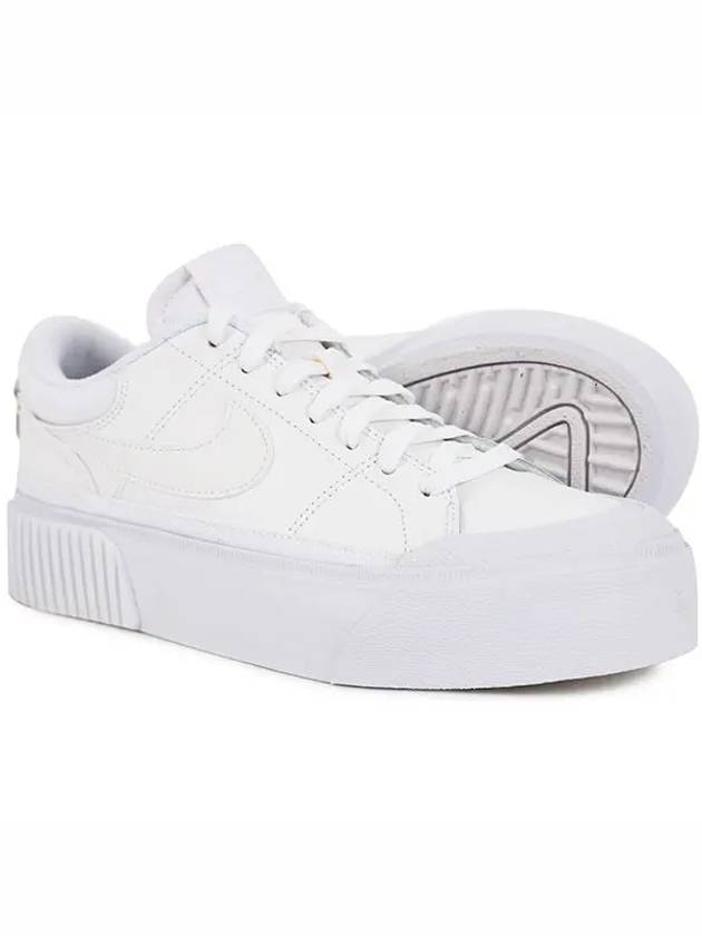 Court Legacy Lift Low Top Sneakers White - NIKE - BALAAN 3