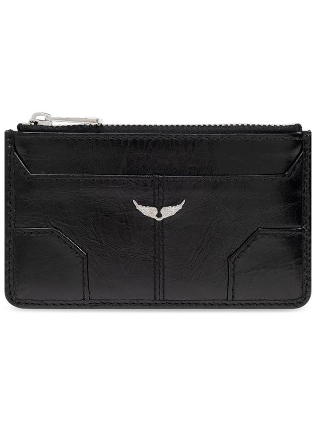 Zadig & Voltaire Leather Wallet, Women's, Black - ZADIG & VOLTAIRE - BALAAN 1