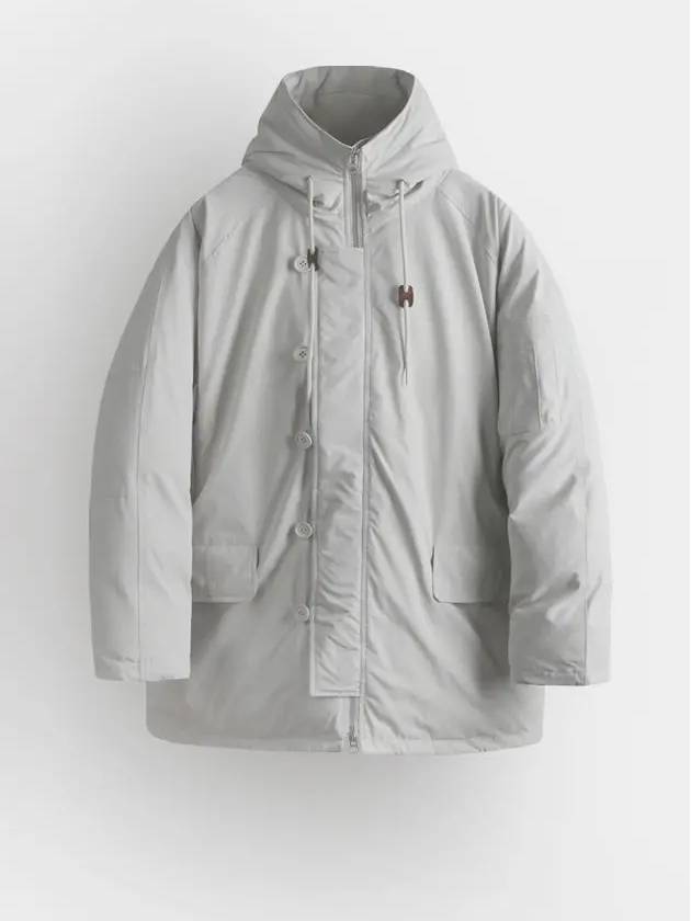 Signature N3B padded parka gray - INDUST - BALAAN 6