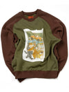 On the way to grandma s house Sweatshirt Green I5WE01GR - IOEDLE - BALAAN 1