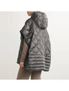 TREMAN Cape padded jacket gray - MAX MARA - BALAAN 3