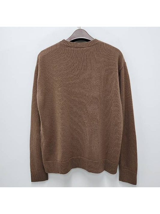 S Max Mara KASSEL logo wool cashmere knit camel 2429366163600 002 - S MAX MARA - BALAAN 2