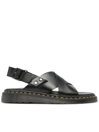 Zane Brando Leather Sandals Black - DR. MARTENS - BALAAN 2