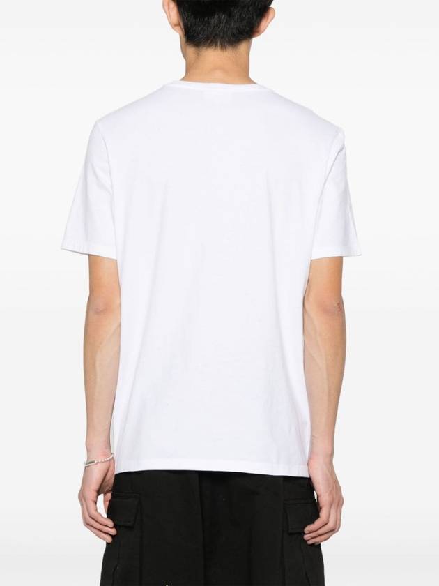 Fox Head Patch Classic Short Sleeve T-Shirt White - MAISON KITSUNE - BALAAN 6