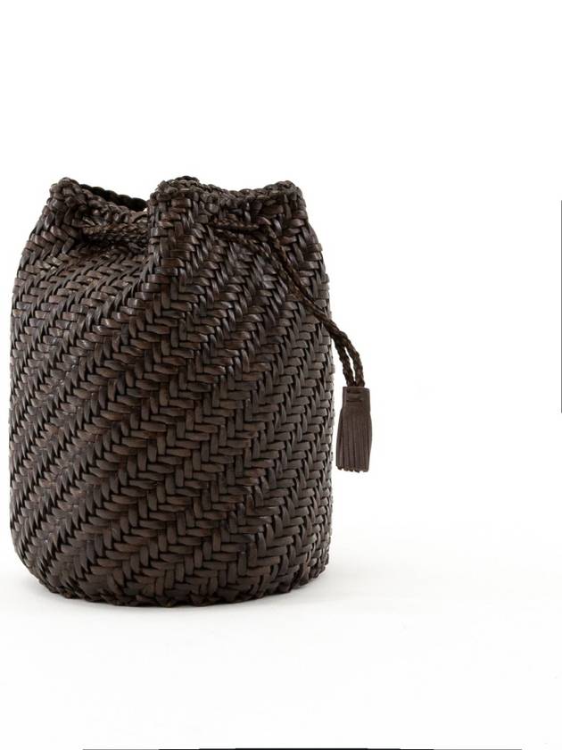 Pom Double Jump Bucket Bag 8838 DARKBROWN - DRAGON DIFFUSION - BALAAN 4