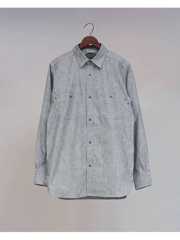 New Medical Shirt Salt Pepper - NIGEL CABOURN - BALAAN 1