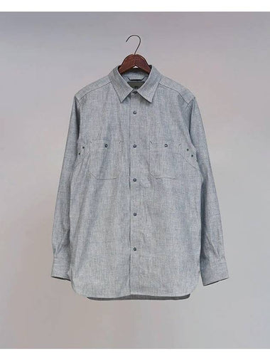 New Medical Shirt Salt Pepper - NIGEL CABOURN - BALAAN 1