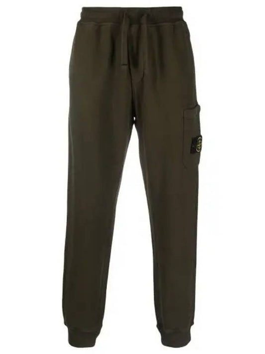 Wappen Patch Cargo Jogger Pants Olive - STONE ISLAND - BALAAN 2