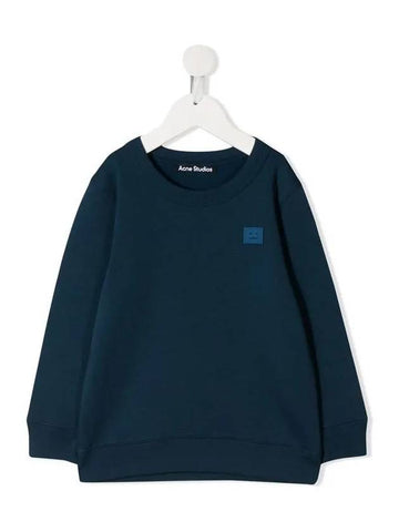 Kids Mini Fairview Face Sweatshirt 2NN173 BG3 - ACNE STUDIOS - BALAAN 1