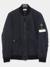 Skin Touch Nylon TC Primaloft Bomber Jacket Blue - STONE ISLAND - BALAAN 4