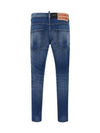 Distressed Skinny Jeans Blue - DSQUARED2 - BALAAN 3