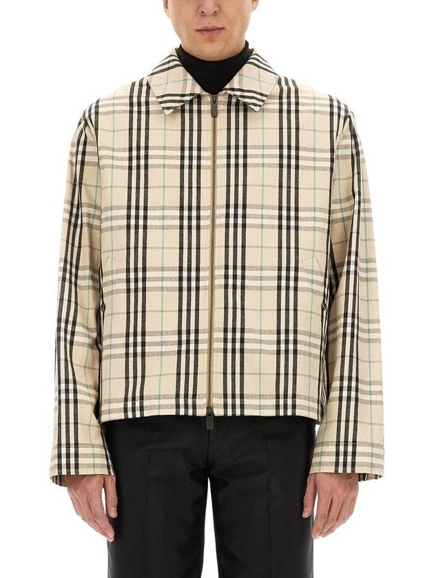 Burberry "Vintage Check" Jacket - BURBERRY - BALAAN 1