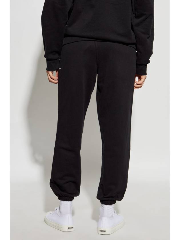 Pangaia Sweatpants With Logo, Unisex, Black - PANGAIA - BALAAN 4