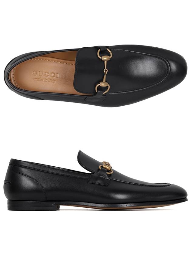 Jordaan Leather Loafers Black - GUCCI - BALAAN 2