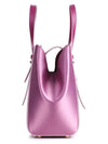 Blooming Satin Two Way Tote Bag Violet - LECHROMAQI - BALAAN 5