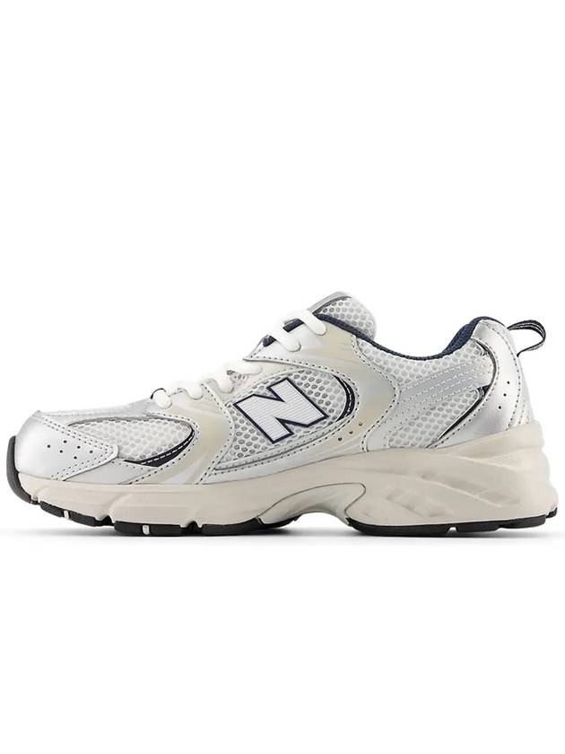 Kids 530 Low Top Sneakers Silver - NEW BALANCE - BALAAN 5